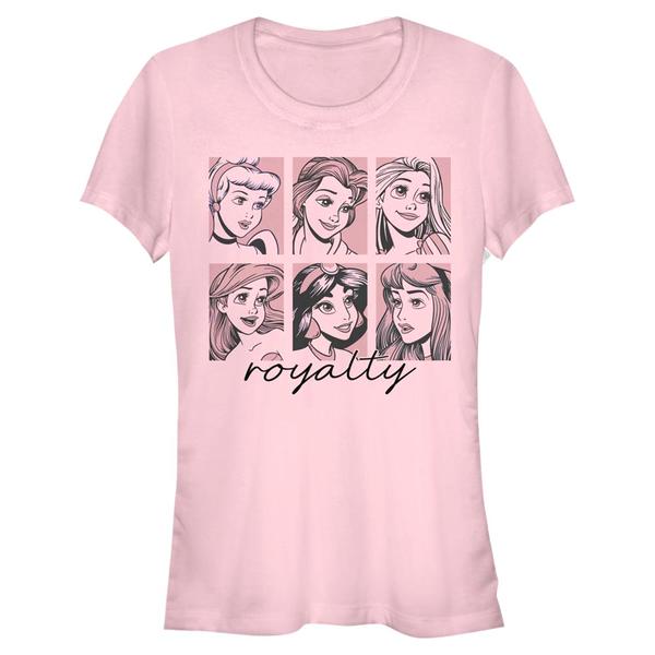 Disney - Princesses Disney - Photo de groupe Royalty Squares - Femme T-shirt