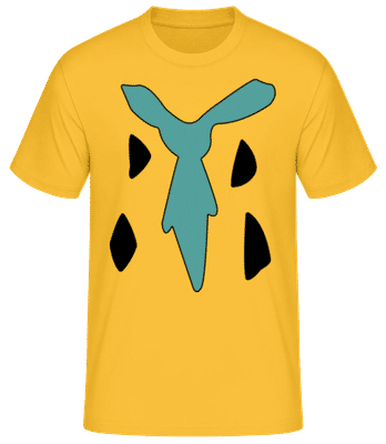Fred Flintstone - T-shirt standard Homme - Jaune doré - Devant