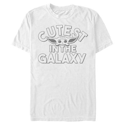 Star Wars - The Mandalorian - The Child Cutest Child - Men's T-Shirt - White - Front