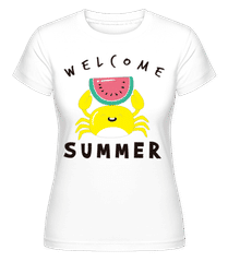 Welcome Summer Crab ·  T-shirt Shirtinator femme