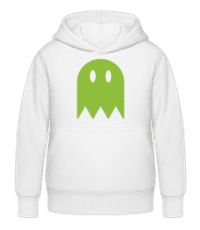 Spielkonsolen Geist - Kinder Hoodie - Weiß - Vorne
