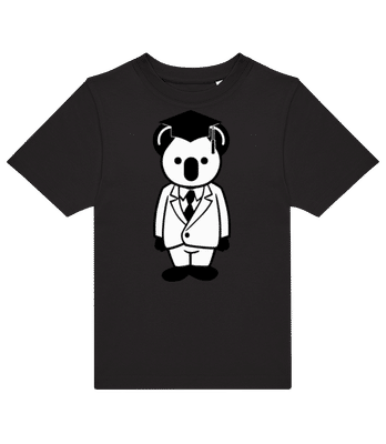 Koala - Dětské tričko B&C - Černá - Napřed