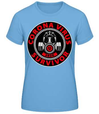 Survivor - Women's Basic T-Shirt - Light blue - Front