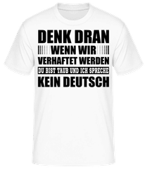 Wenn Wir Verhaftet Werden · Männer T-Shirt B&C