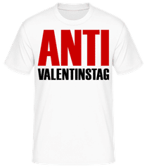 Anti Valentinstag Logo Fett · Männer T-Shirt B&C