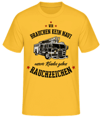 Unsere Kunden Geben Rauchzeichen · Männer Basic T-Shirt