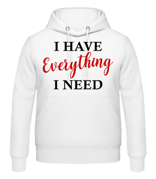 Preview: I Have Everything - Men's Hoodie - White - Front