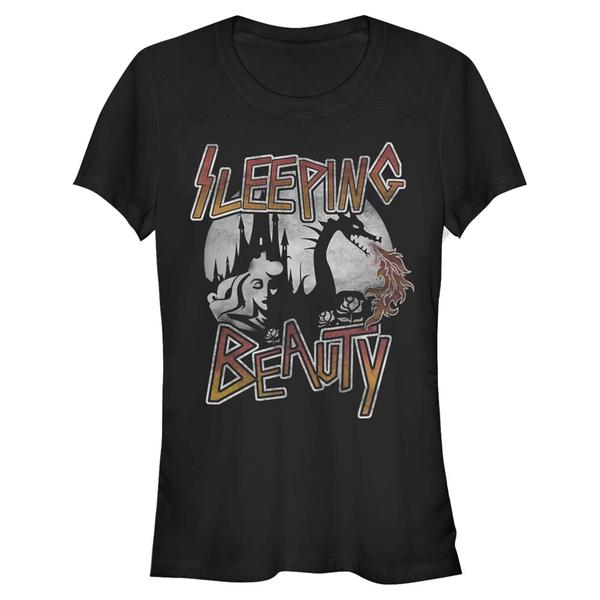 Aperçu: Disney - Sleeping Beauty - Aurora Beauty Sleep - Femme T-shirt - Noir - Devant
