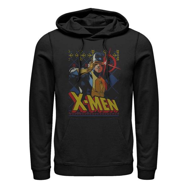 Aperçu: Marvel - X-Men - Cyclope Sweater - Christmas - Unisex Sweat à capuche - Noir - Devant