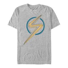 Marvel - Ms. Marvel - Logo Ms. Ms. Badge - Pánské Tričko