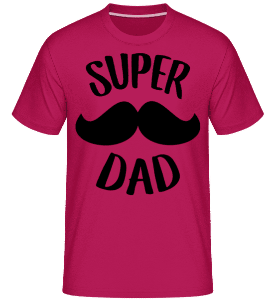 Preview: Super Dad -  Shirtinator Men's T-Shirt - Magenta - Front