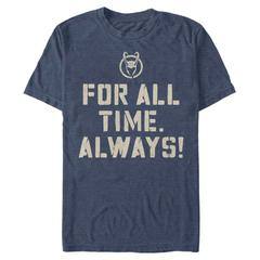 Marvel - Loki - Text For All Time Always - Hombres Camiseta