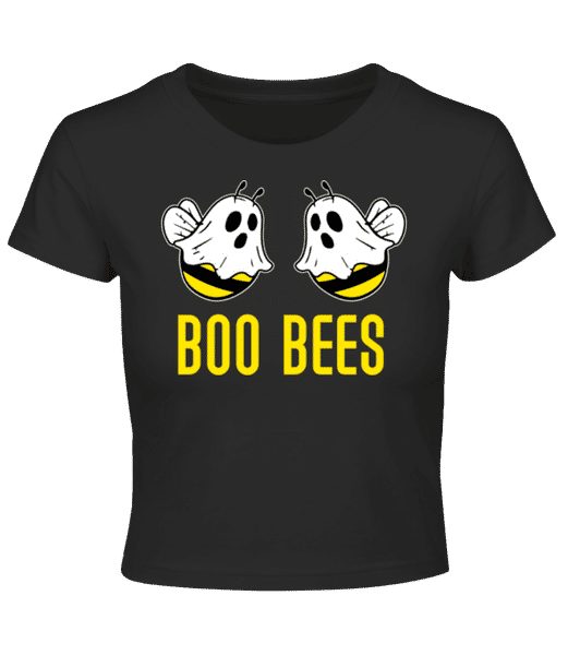 Aperçu: Boo Bees - Crop top - Noir - Devant