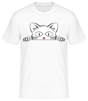 Cat - T-shirt standard Homme - Blanc - Devant