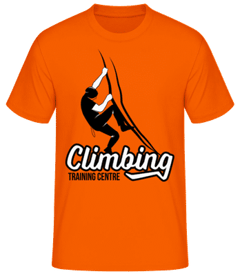 Climbing Training Centre White - T-shirt homme B&C - Orange - Devant