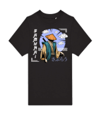 Samurai - T-shirt homme B&C - Noir - Devant