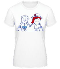 Happy Couple · Women's Basic T-Shirt