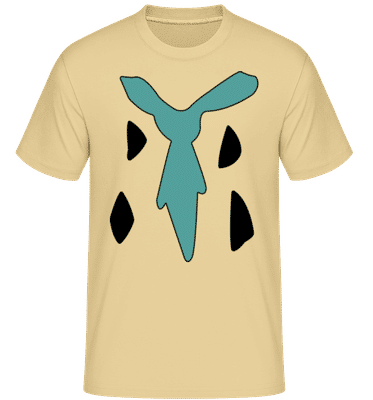 Fred Flintstone -  T-Shirt Shirtinator homme - Jaune - Devant