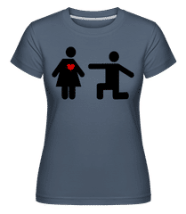Femme Et Homme Et Cœur Logo ·  T-shirt Shirtinator femme