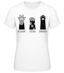 Schere Stein Papier · Frauen Basic T-Shirt