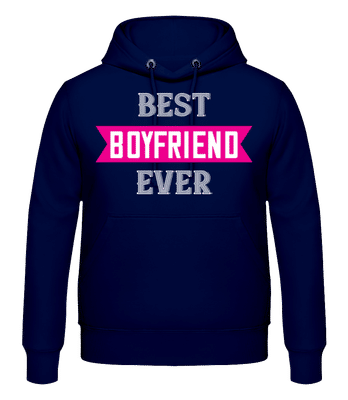 Best Boyfriend Ever - Sweat à capuche Homme - Bleu marine - Devant