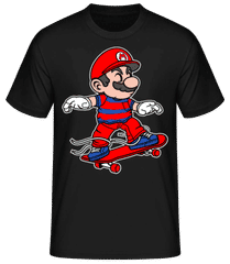 Mario Skateboard · Men's Basic T-Shirt