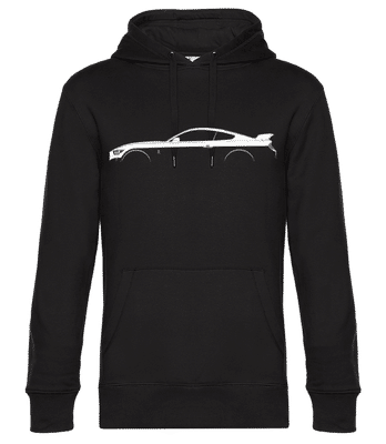 'Ford Mustang Shelby GT500' Silhouette - Sweat à capuche premium Unisexe - Noir - Devant