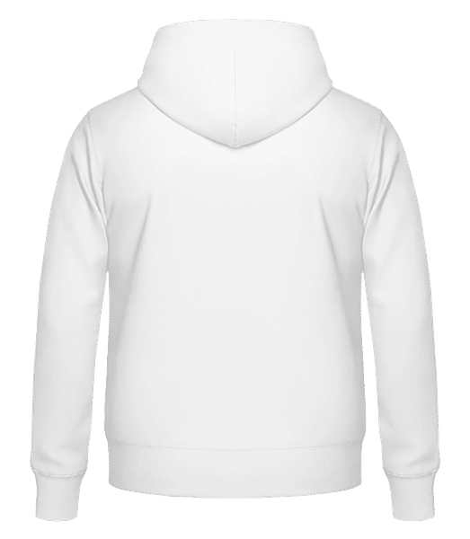 Aperçu: Drapeau mûré Maroc - Sweat à capuche Homme - Blanc - Derrière