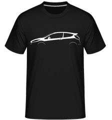 'Ford Fiesta ST Mk VI' Silhouette ·  T-Shirt Shirtinator homme