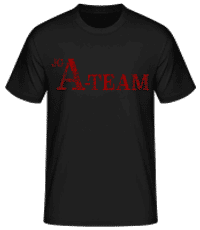 JGA Team - Männer Basic T-Shirt - Schwarz - Vorne