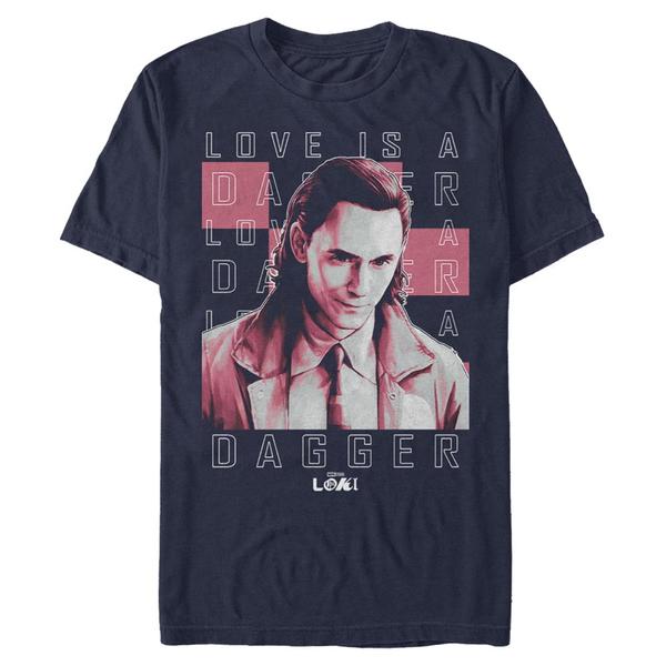Aperçu: Marvel - Loki - Loki Not The Same - Homme T-shirt - Bleu marine - Devant