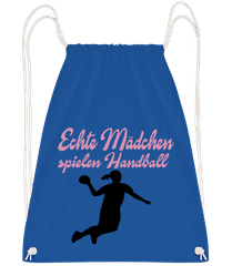 Echte Mädchen Spielen Handball · Turnbeutel