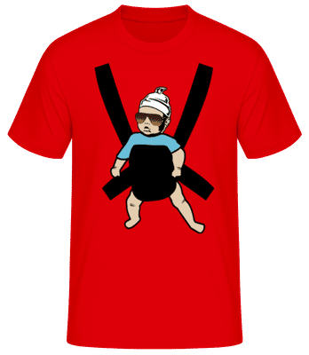 Hangover Baby - Men's Basic T-Shirt - Red - Front
