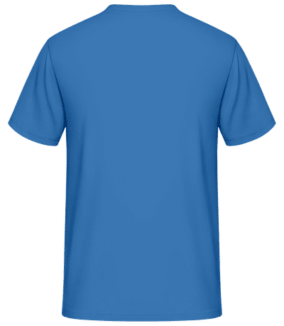 Disney - Aladin - Genie Line - Homme T-shirt - Azur - Derrière