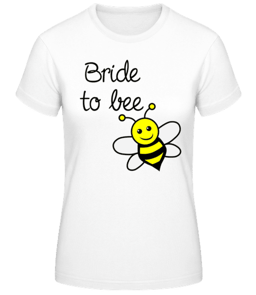 Aperçu: Bride To Bee - T-shirt standard Femme - Blanc - Devant