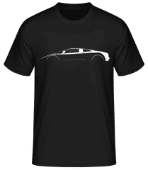 'Bugatti EB110 GT' Silhouette · Pánske basic tričko