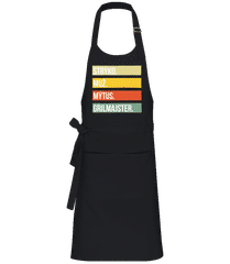 Strýko Muž Mýtus Grilmajster · Profesionálna zástera