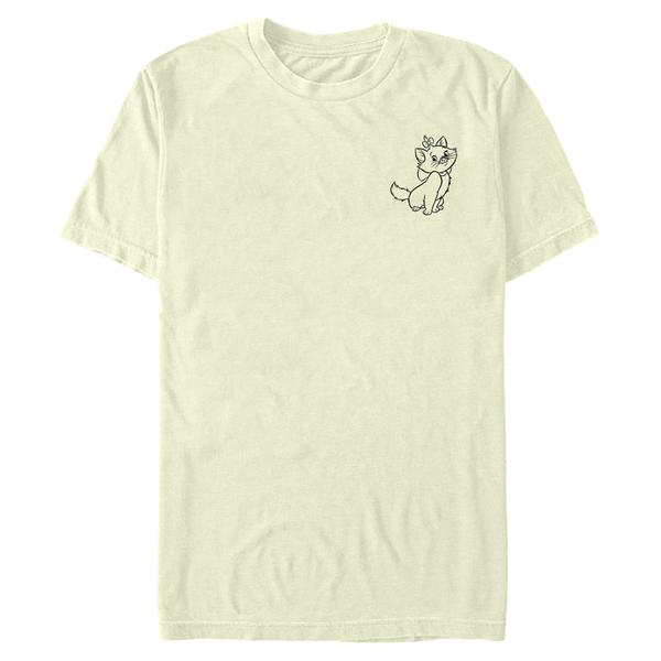 Aperçu: Disney Classics - Les Aristochats - Marie Line - Homme T-shirt - Crème - Devant