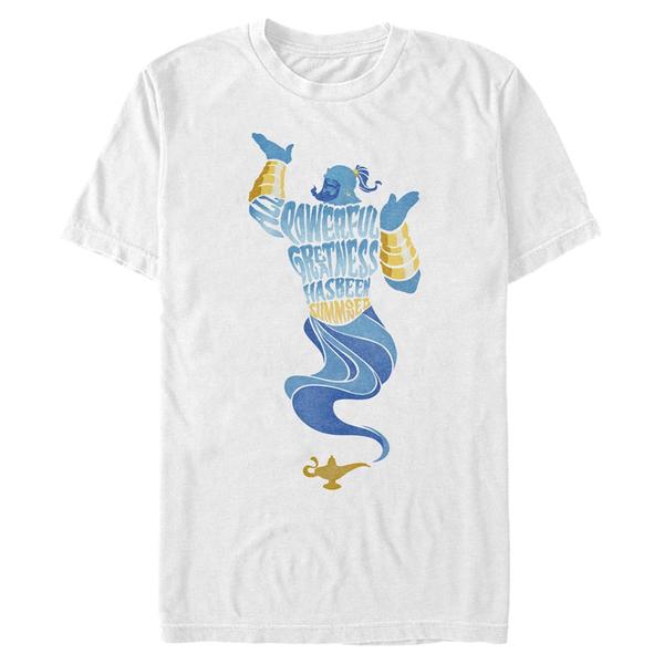 Aperçu: Disney - Aladin - Genie Another All Powerful - Homme T-shirt - Blanc - Devant