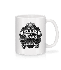 It's A Sandra Thing · Mug en céramique blanc