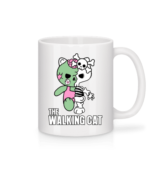 Preview: The Walking Cat - Mug - White - Front