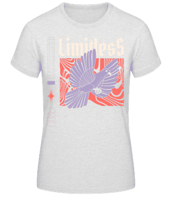 Limitless - T-shirt standard Femme - Gris chiné - Devant