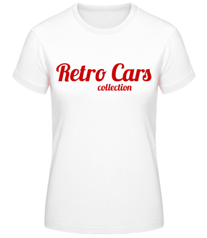 Vorschau: Retro Cars Collection - Frauen T-Shirt B&C - Weiß - Vorne
