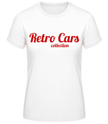 Retro Cars Collection - Frauen T-Shirt B&C - Weiß - Vorne