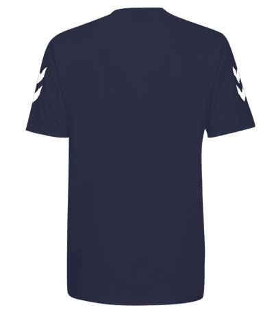 Hummel Go Cotton T-Shirt S/S - Navy - Back