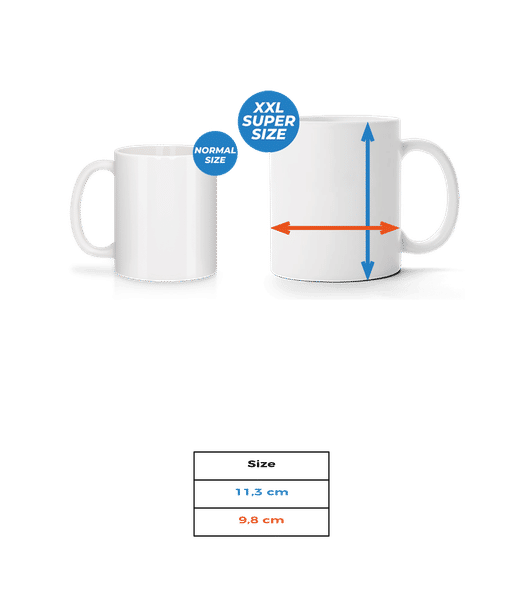 Vorschau: Tussi Tasse - Große Tasse - Größentabelle