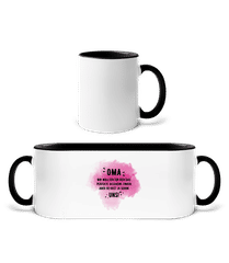 Oma Hast Ja Schon Uns · Tasse zweifarbig