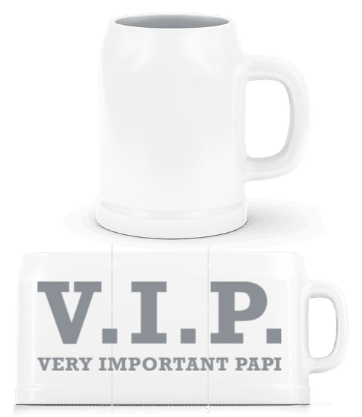 Aperçu: Very Important Papi - Chope de bière - Blanc - Devant