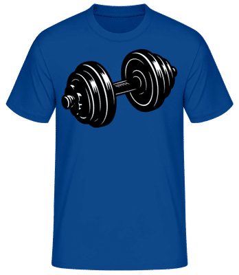 Dumbbells - Men's Basic T-Shirt - Royal blue - Front