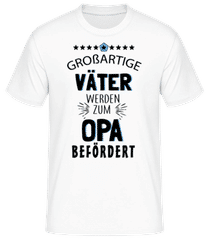Großartige Väter Beförderung Zum Opa · Männer Basic T-Shirt